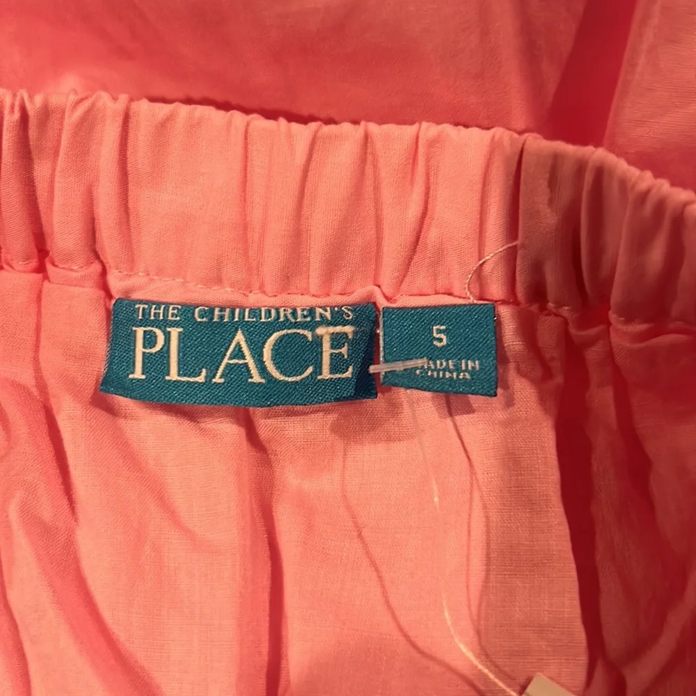 The Children’s Place Pink Embroidered Full Skirt Size 5 100% Cotton